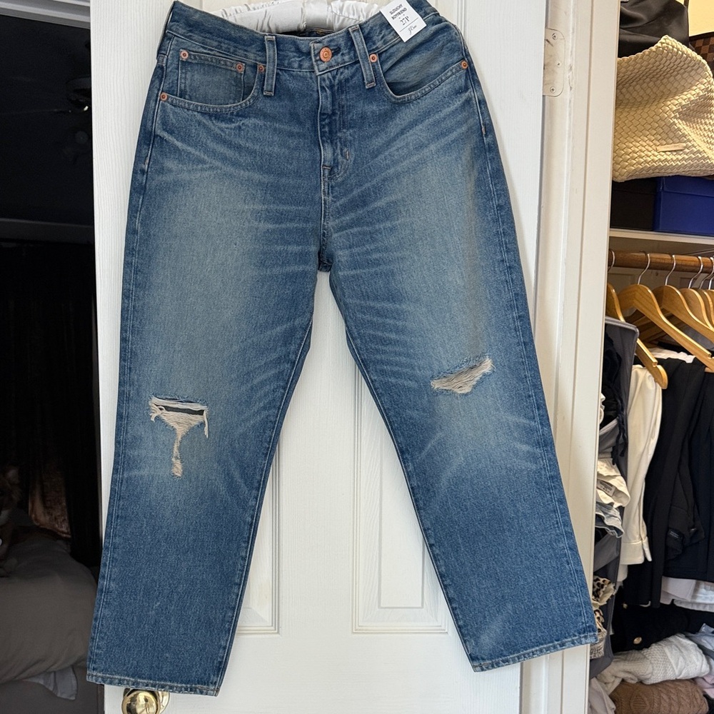 J. Crew Women's Boyfriend Jeans - Blue